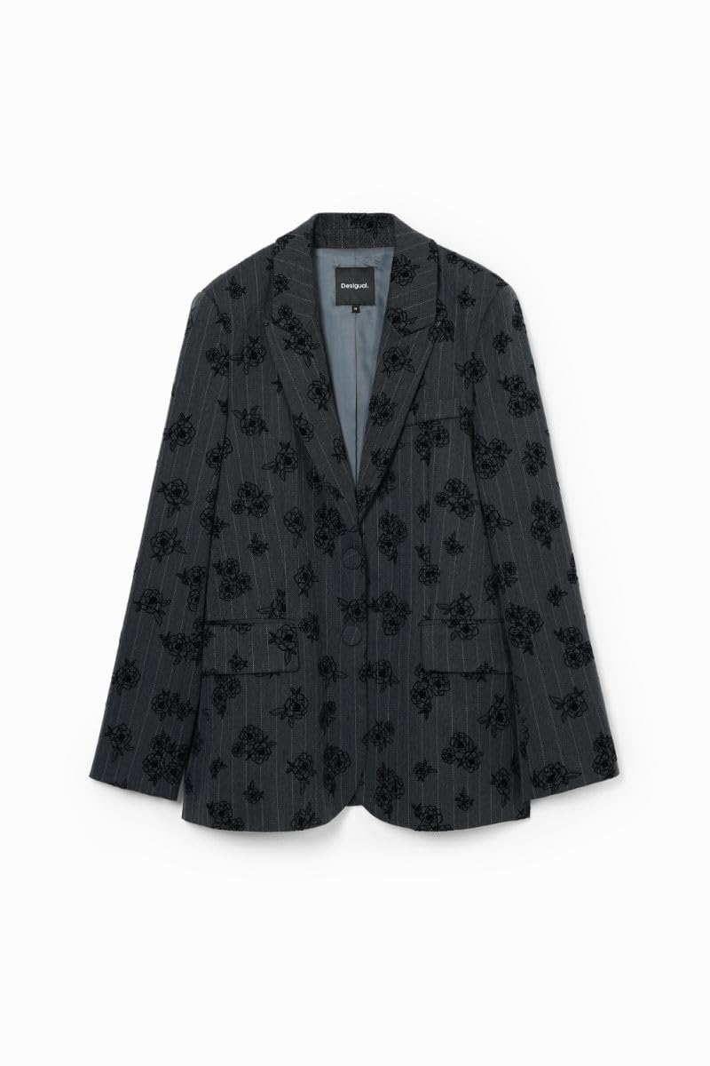 Desigual AME_ZAGREZ, 2003 GRIS VIGORE MEDIO, M, Noir, M