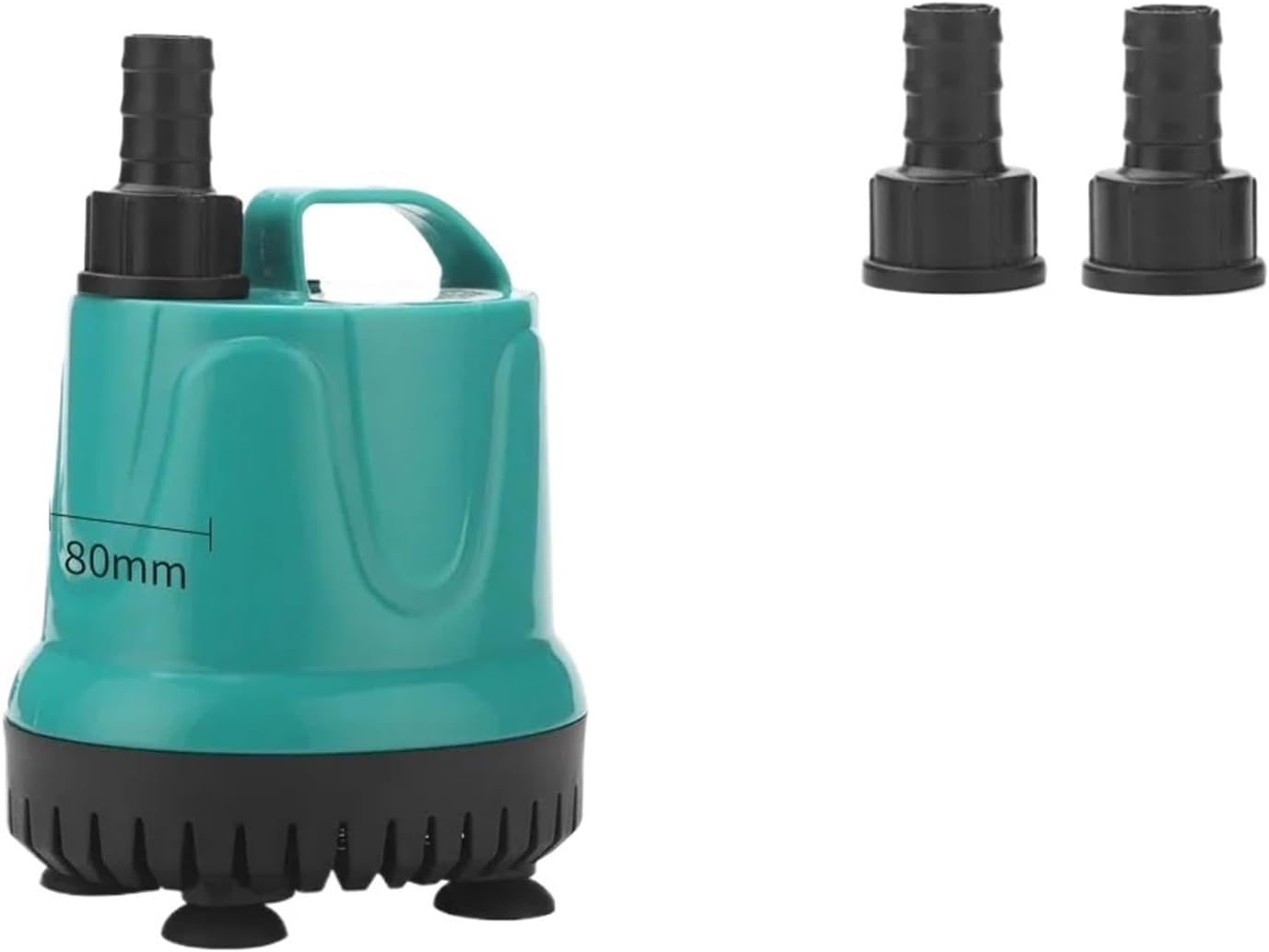 5-60W Aquarium Water Pump Fish Tank Submersible Bottom Ultra-Quiet Water Change Pump Bottom Filter Manure Suction Pump(8W)