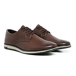 Sapato Social Oxford Masculino Moderno Confortavel com Cadarço