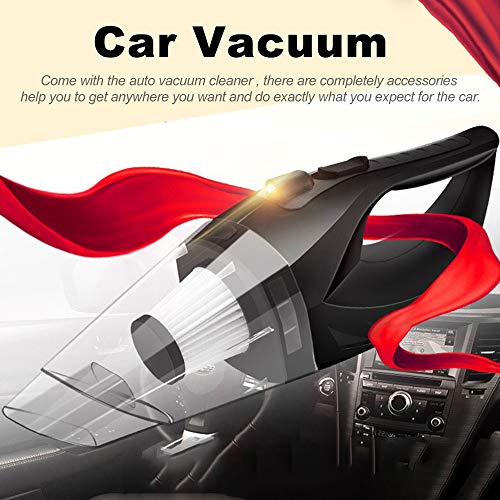 Aspirador de pó de carro de alta potência com fio de mão portátil Auto aspirador de pó DC 12V para l