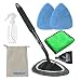 Auto Car Windshield Cleaner Auto Glass Wiper, Come with Cleaner Snow Shovel Washable Microfiber Bonnets Paper Microfiber Cloth 100 ML Spray Bottle Canvas Storage Bag Set of 7 Black Small Size