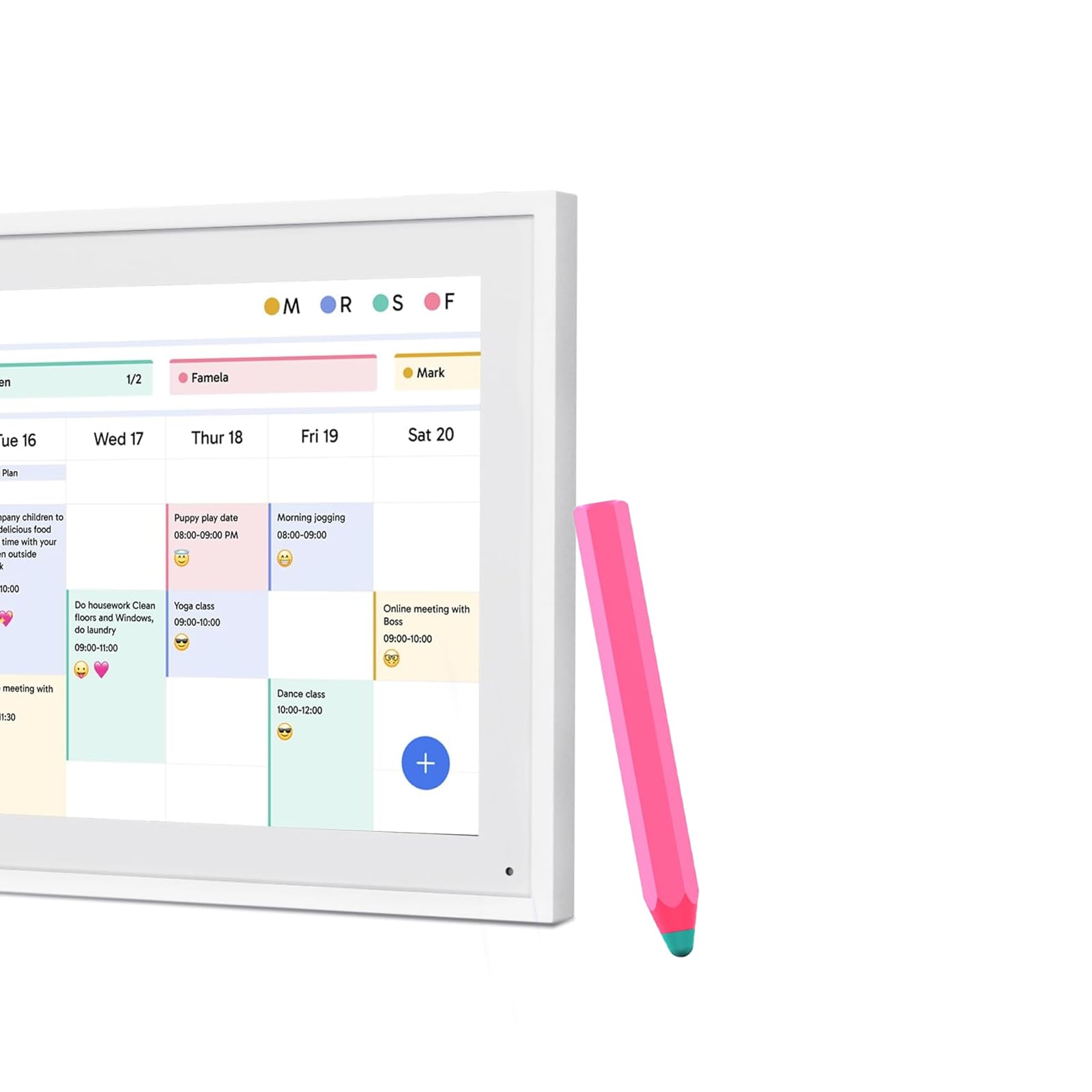 Kids Stylus Pens for Touch Screens, Kenkor Crayon Stylus for Kids Pencil Shape Universal Capacitive Stylus Compatible with iPad/iPhone/Android/Kindle/