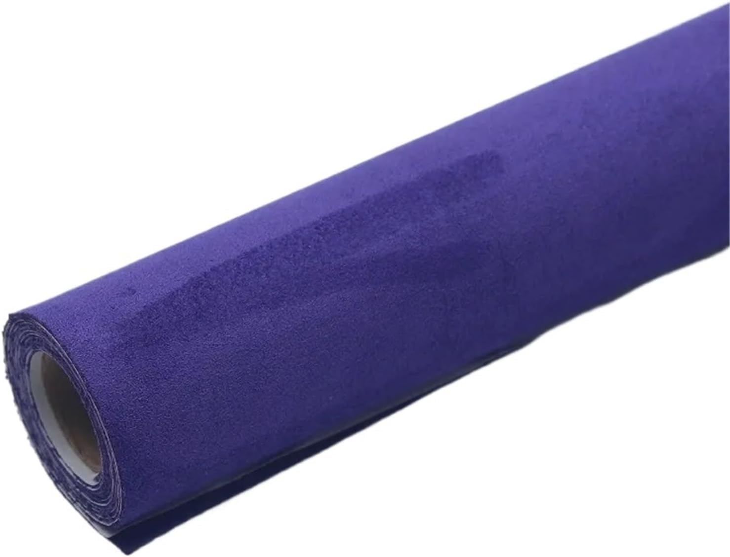 Car Headliner Fabric DIY Multiple Suede Self Adhesive Leather Repairs for Interior Velvet DIY Sticker Leathercraft Repair Sofa Renovation(Purple,20x150cm)