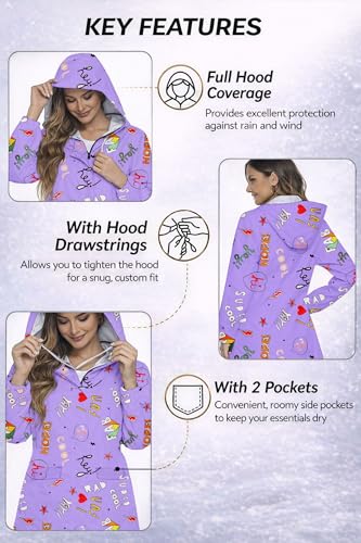 Image of Womens Waterproof Raincoat
