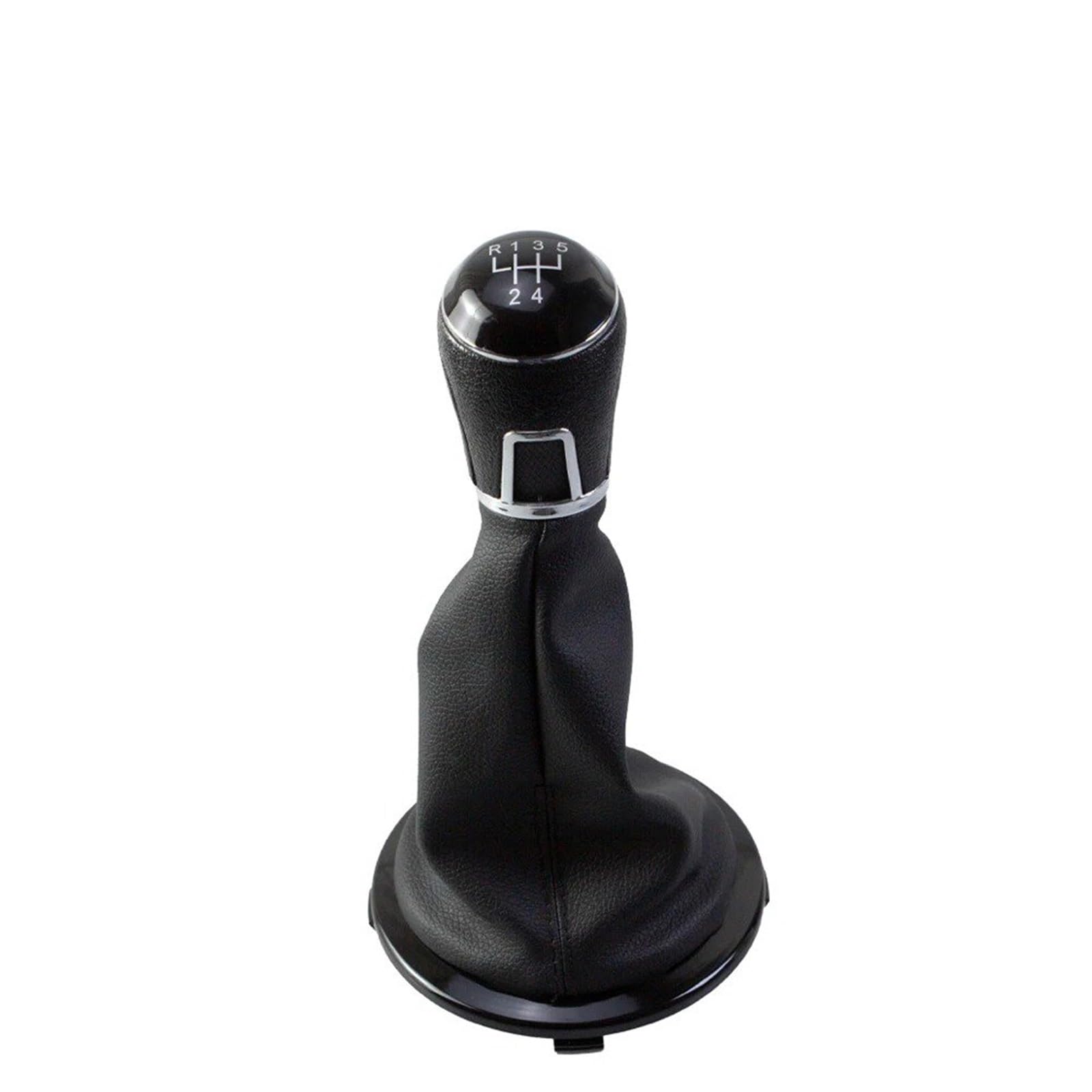 Dwtnmex Black 5 Speed Gear Shift Knob For Gol For G4 For G5 5 Speed Shift Knob Manual Handball Cover Abs Interior(Black 5 Speed)
