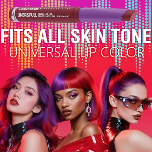 Image of BestLand 6Pcs 2-in-1 Lipstick and Liner Lip Combo Set, Soft Sculpt Nude Collection - Creamy Matte Lip Crayon with Flat Edge Tip, Gradient & Ombre Lip Effect, MLBB Shades, Fuller Looking Lips