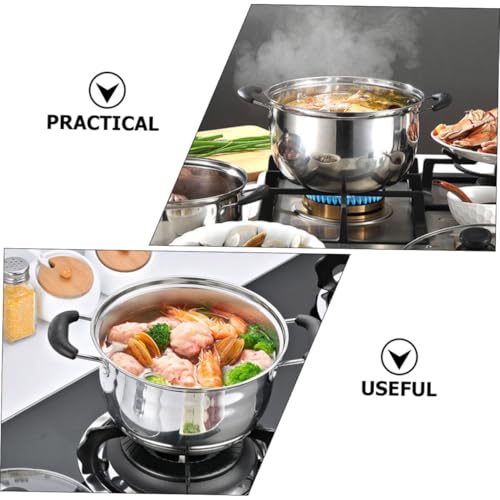 Casserole inox durable avec double poignée ergonomique intégrée - 4
