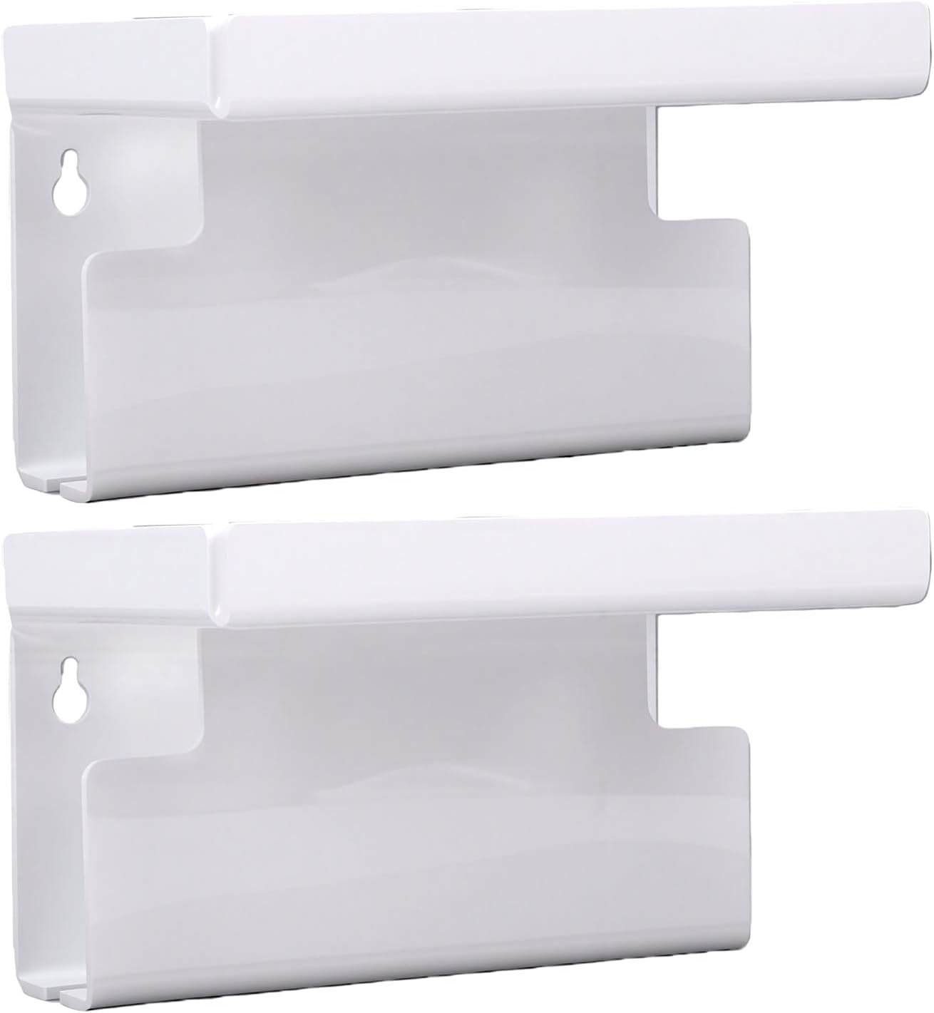 SUNGOOYUE Electric Toothbrush Holder, 2-Pack Acrylic Cord Concealing Wall