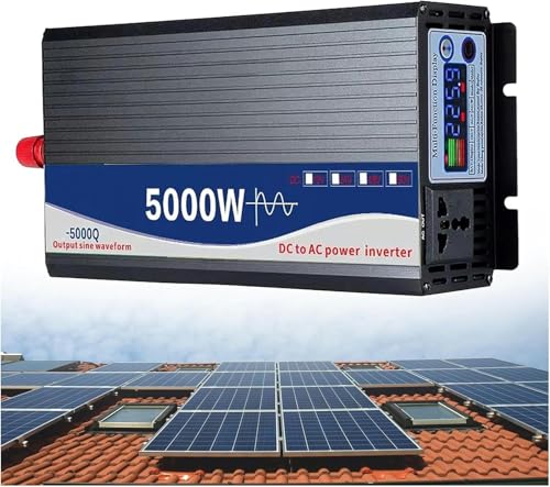 Onduleur pure sinus 12V 110V 5000W convertisseur de tension dc ac