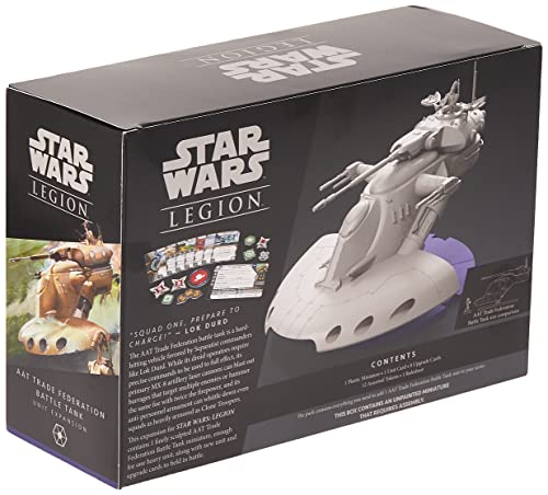 Star Wars Legion Aat Trade Federation Tank Expansion | Two Player Battle Game | Miniatures Game | Strategy Game For Adults And Teens | Ages 14+ | Avg. Playtime 3 Hours | Made By Atomic Mass Games #TOP1