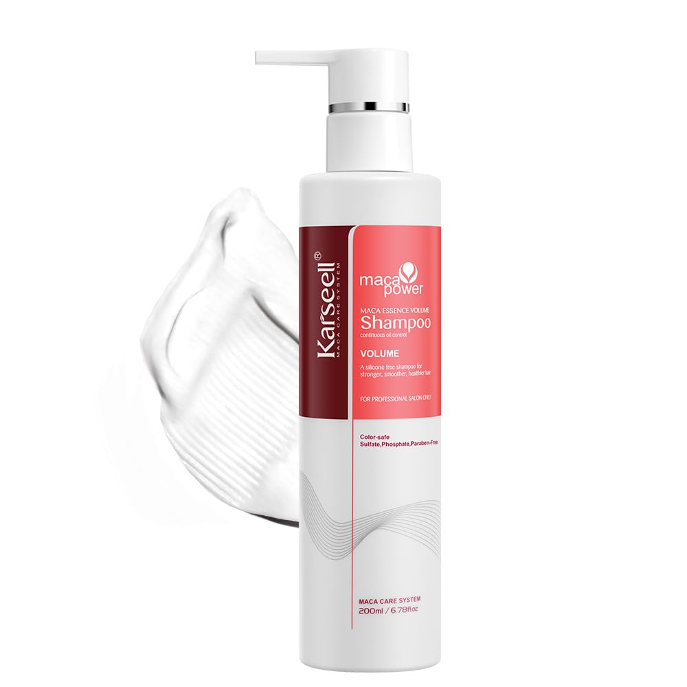 Volume Shampoo, Lightweight Volume Shampoo For Fine Hair, Adding volume to flat hair 200ml