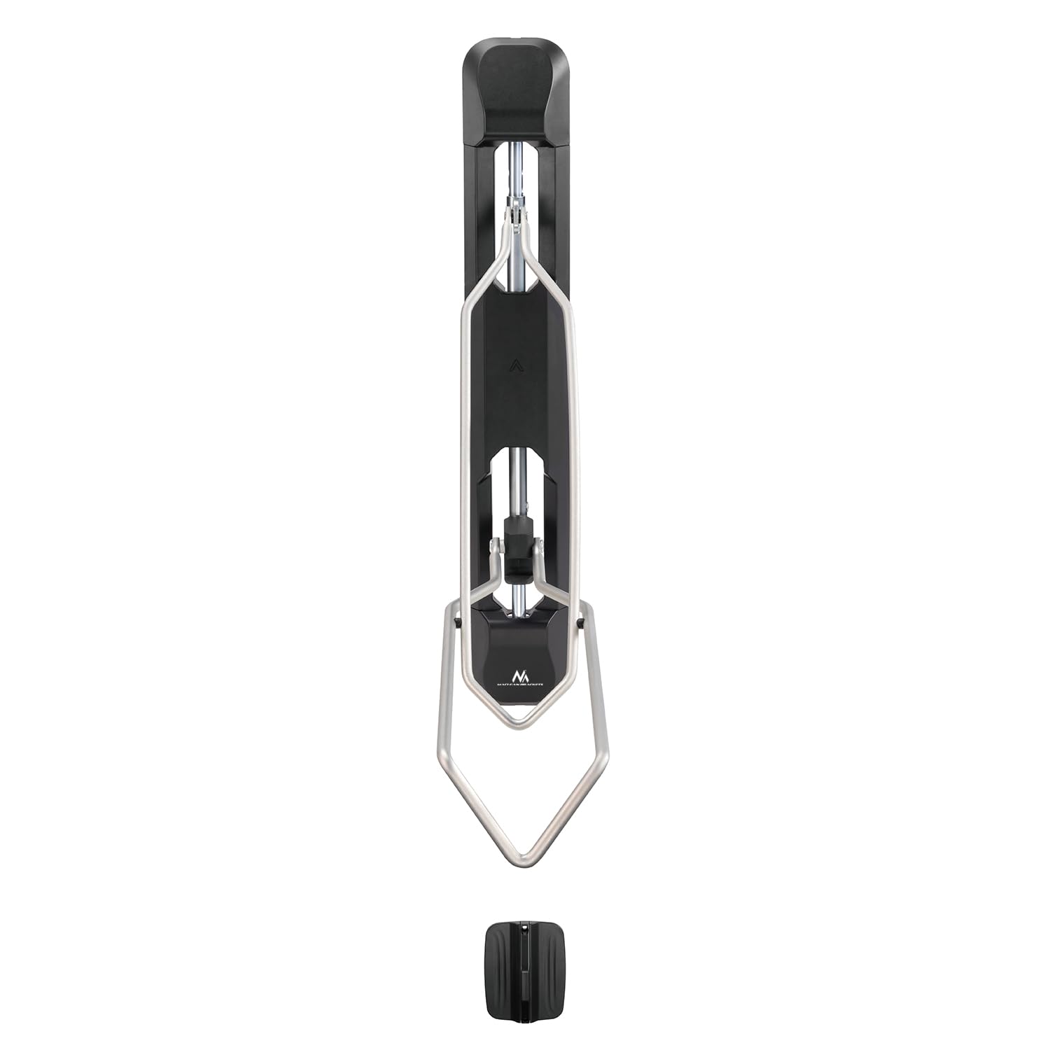Maclean MC-471 Vertikaler, schwenkbarer und klappbarer Fahrradhalter für die Wand, 5-stufige Höhenverstellung, Tragkraft 35 kg, aus Stahl, für Räder von 20–29 Zoll (4)
