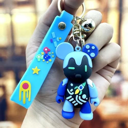 Image of GEOCARTER Teddy Bear Keyring | Cute Keychain for Bags & Keys
