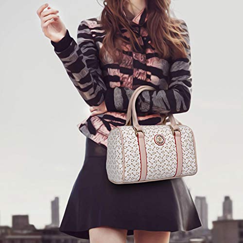 Set de 6 bolsos de mujer en cuero PU clásico miniatura 3