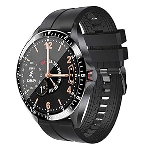 Heren Sportmode Smartwatch, Multifunctionele Volwassen Outdoor Stappenteller, Sportgegevenshorloge.,B