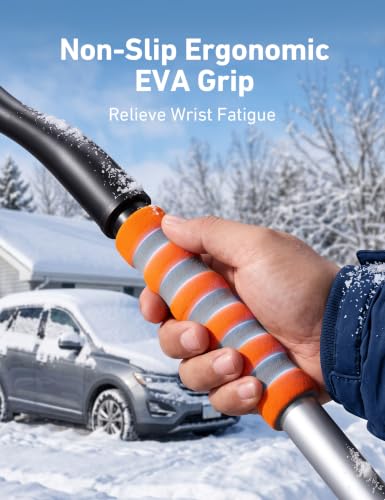 AstroAI 40" 2-in-1 Detachable Snow Brush & Ice Scrapers for Car Windshield - image 6