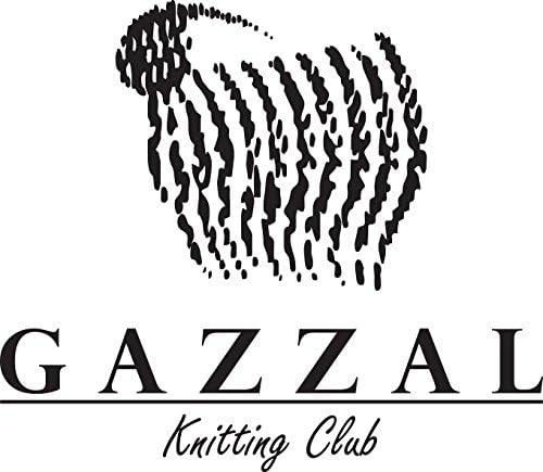 Gazzal Baby 5 Pack - 50g 200m Fine Baby Yarn 40% Merino Wool 20% Cashmere Type Polyamide (Blue - 813), Confezione da 5 - Image 4