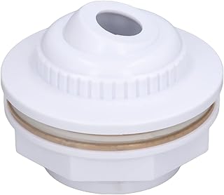 Bocal para piscina, bicos de jato de piscina, encaixe de entrada de água para piscina com 360 graus e furo único, bicos rotativos G2 rosca externa G1 1/2 acessórios de piscina de rosca interna