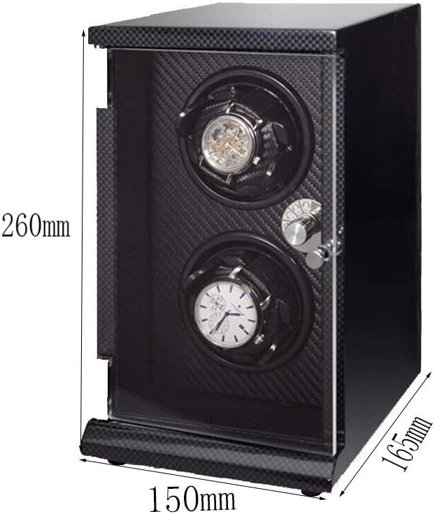 LSLYTQ Watch Winders Watch Winder Boxes Automatic Winding Box Watch Box Turn Watch Mechanical Watch Mute Watch Box Watch Winder Watch Box,B Needed