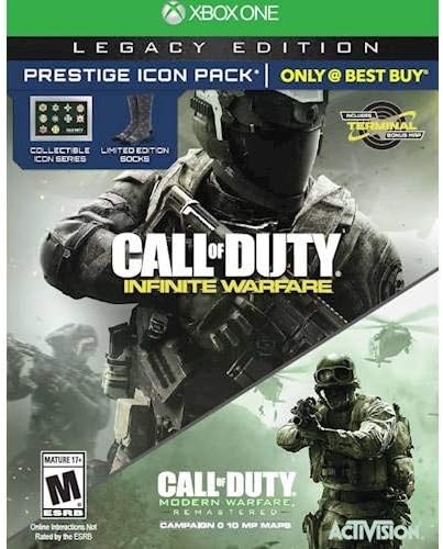 Call of Duty: Infinite Warfare Legacy Edition Prestige Icon Pack - Xbox One Game Disc
