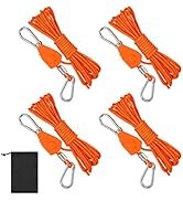 Corde A Cricchetto Regolabili Da 4 Pezzi Con Ganci Corda A Cricchetto Per Vela Da 18 Tenditore 84078123