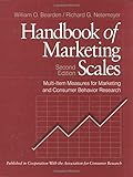 Handbook of Marketing Scales: Multi-Item Measures for Marketing and Consumer Behavior Research (Association for Consumer Research)