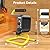 Shinic Garage Heaters for Indoor Use, Metal, Portable Space Heater with Thermostat, Greenhouse heater, Adjustable Head, Tubular Stand, Padded Handle, and Wide Base for Stability, Utility Shop Heater