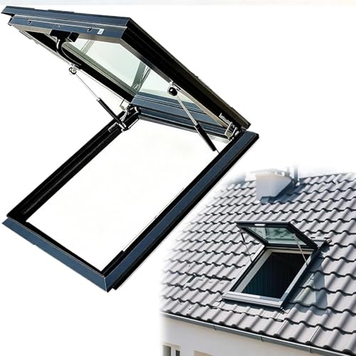 Customizable Manual Skylight Window, Skylights for House Roof with Aluminum