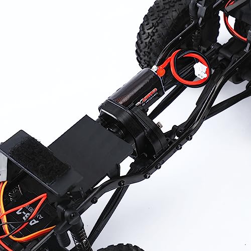 RCAWD SCX24 050 55T Motor with Metal Gearbox Combo Transmission for Axial 1/24 SCX24 Brushed Motor Clawer Series Upgreads Part - Thumbnail 5
