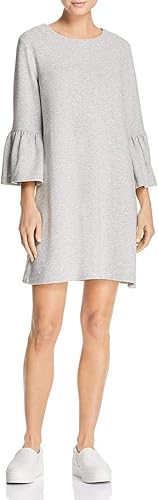 French Connection Paros Tunique De Soudan Bellsleeve Trdneck 8 Light Grey Mel