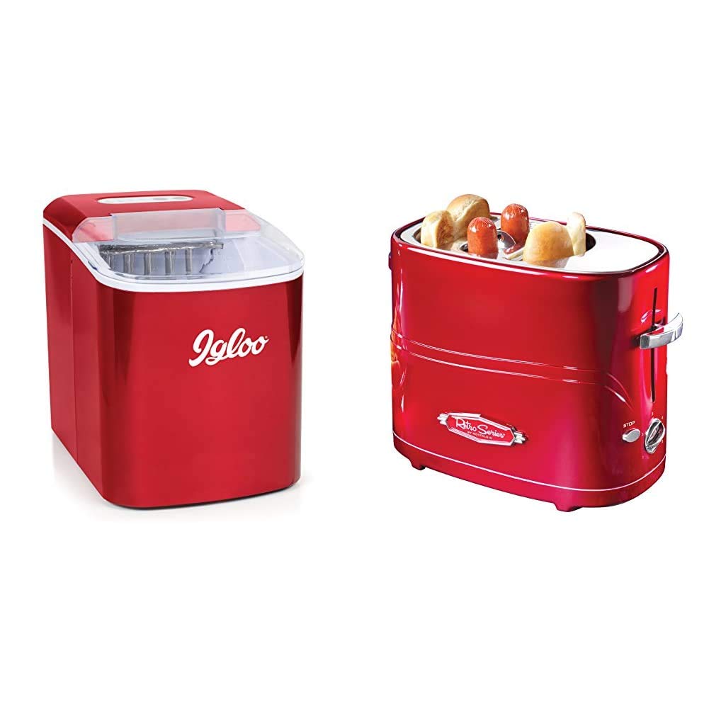 nostalgia retro ice maker