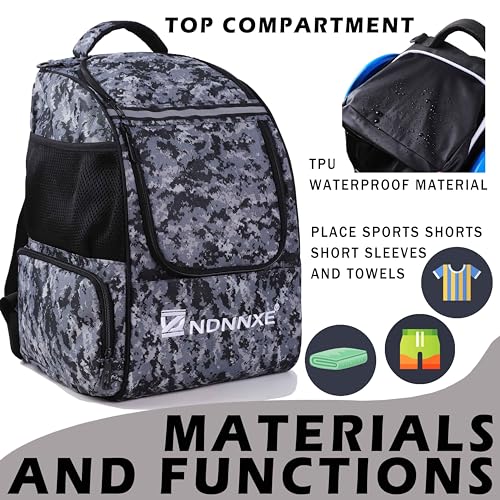 image for CapsLock Disc Golf Bag, Disc Golf Backpack with 26+ Disc Capacity, Dur