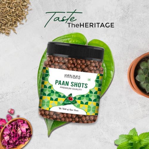 Image of HARIBAS Paan Shots 300g Instant Pan Flavor Mouth Freshener Mukhwas