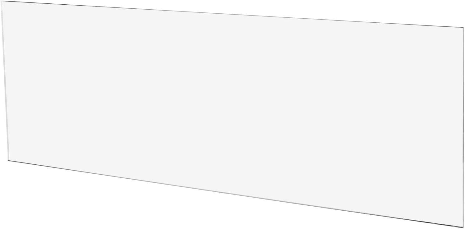 Acrylic Plexiglass Plastic Sheet - 1/8" Thick - Clear - 6" x 18"