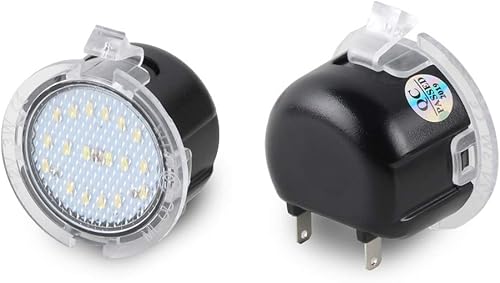 Miniatura 7 de Gempro Luces LED de espejo lateral para Toyota Tundra 2007-2020, Toyota Sequoia 2008-2020, 6000K blanco