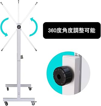 Amazon.co.jp: XIWODE ホワイトボード 脚付き 両面プレーン 900 x 600