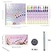 12 Colors Nail Art Pens Set, Fine 0.5mm Tip for 3D Drawing, Dotting & Lining, Quick-Dry Waterproof Acrylic Paint, The Ideal Manicure Kit for a Home Salon (12 Color 0.7MM+36pc-Nail Art Stamp)