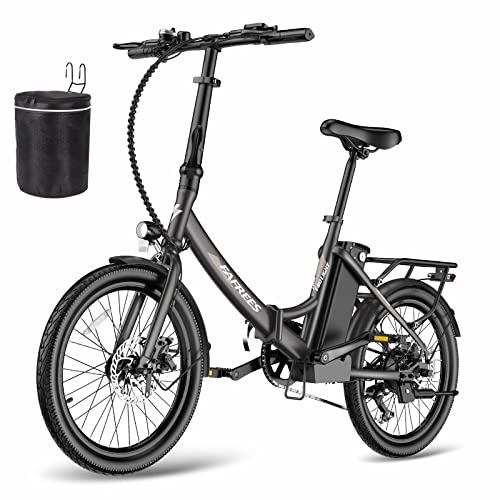 Fafrees Bicicleta Eléctrica F20 Light, 20 Bici Urbana Eléctrica Plegable, Shimano 7v, Motor 250w, 14.5ah 522wh Batería Extraíble, Ebike De Asistencia De Pedal Para Adultos, Alcance 110 Km, Negro Fafrees Bicicleta Eléctrica F20 Light, 20 Bici Urbana Eléctrica Plegable, Shimano 7v, Motor 250w, 14.5ah 522wh Batería Extraíble, Ebike De Asistencia De Pedal Para Adultos, Alcance 110 Km, Negro