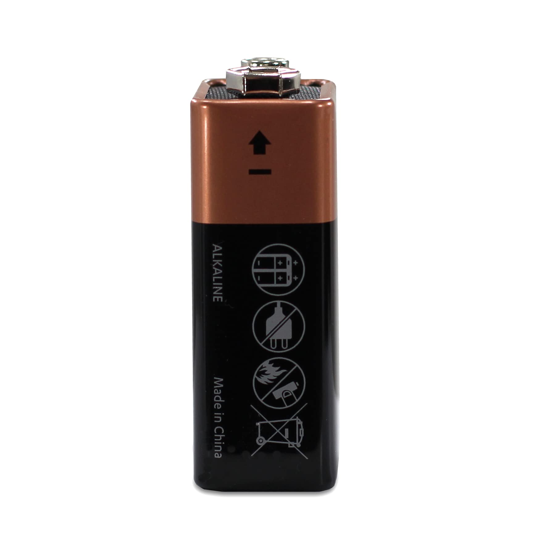 Duracell Plus Power - Batterie alcaline da 9 V (MN 1604), confezione da 10 pezzi, colore: Bianco