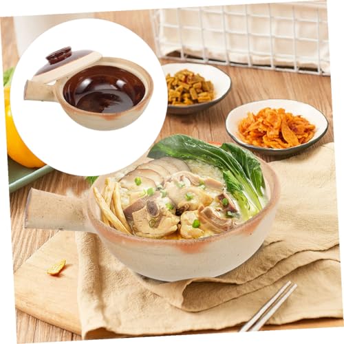 Casserole en céramique 500ml marmite multifonctionnelle antiadhésif POPETPOP