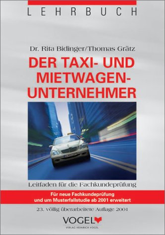 Lehrbuch Taxi- und Mietwagenunternehmer