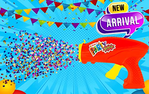 Image of JA-RU Confetti Poppers for Kids (6 Pack) Colorful Party Poppers Confetti Shooters, Confetti Gun, Party Favors for Gender Reveal, Wedding, Birthday & New Year's Eve | 955-6s