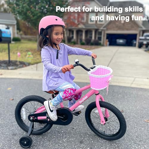 Image of JOYSTAR Kids Bike for Ages 2-12 Years Old Boys Girls, 12-20 Inch BMX Style Kid's Bikes with Training Wheels, Children Bicycle for Kids and Toddler, Multiple Colors