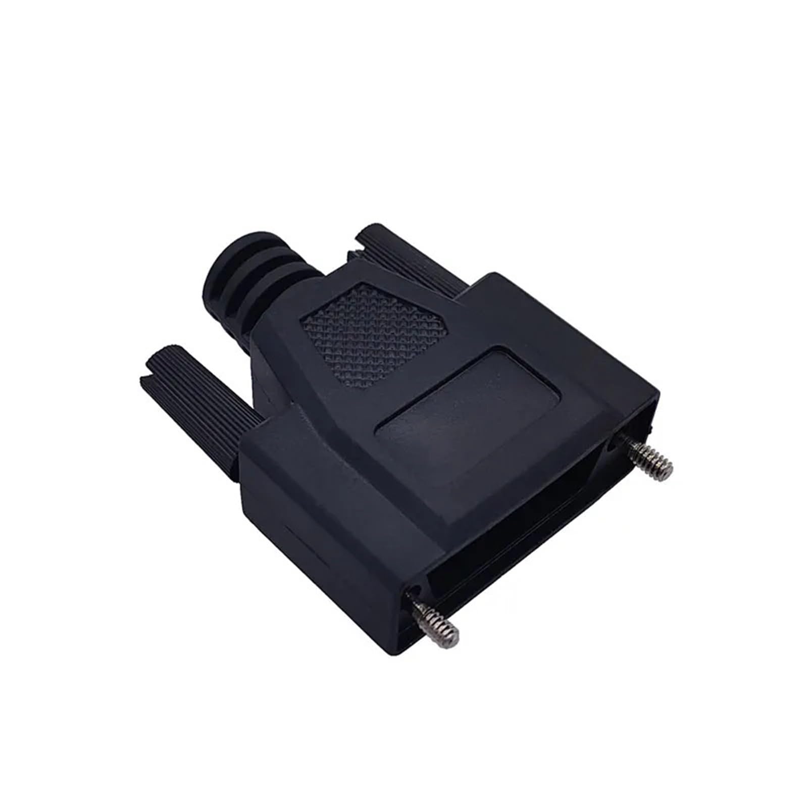 Carcasa de inyección única DB25 negra para conectores serie macho y hembra 8