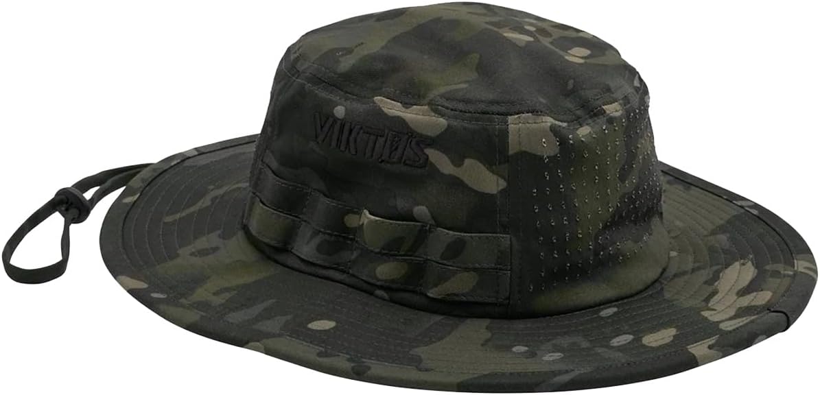 VIKTOS Men's Uрrivеr Boonie Hat | Breathable Cooling Wide-Brim Vented Tactical Sun Hat with Chin Strap & Interior Pockets