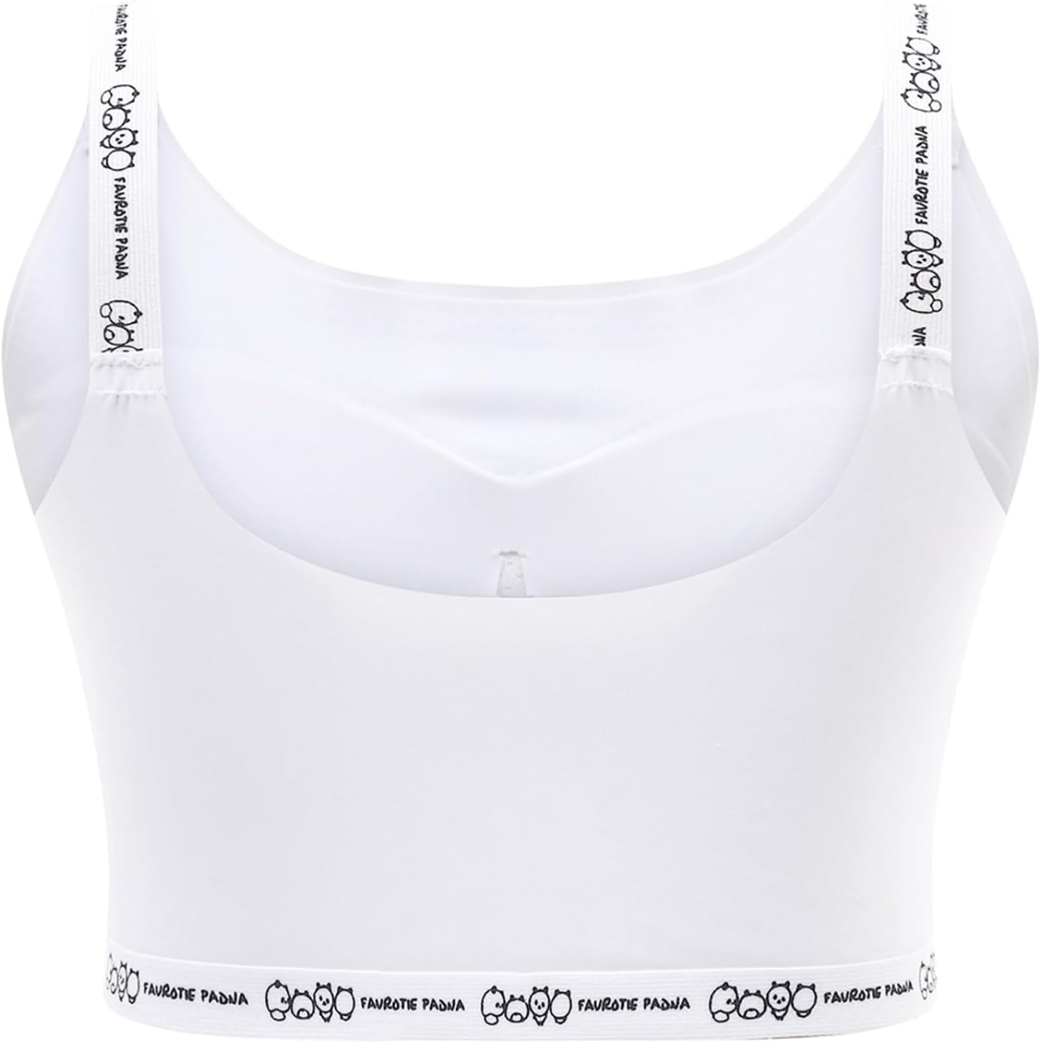 Girls Sport Crop Cami Bras for Teens Training Bra Fixed Pads Elastic Straps Stretch Breathable Underwear