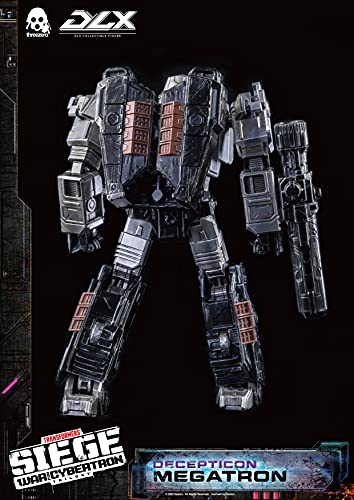 Threezero Transformers War For Cybertron: Megatron Dlx Collectible Figure, Multicolor #TOP7
