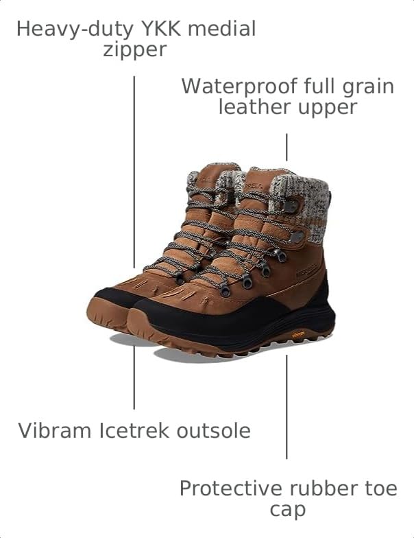 Image of Merrell womens Siren 4 Thermo Mid Zip Waterproof