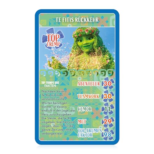 Winning Moves Top Trumps Vaiana