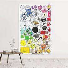 Tuor Autbut Bfdi-Battle for Dream-Island Tapestry Wall Hanging Home Decoration Wall Blanket Dormitory Living Room Bedroom Backdrop Poster60x40inch